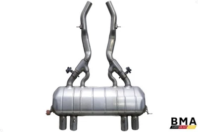 BMW M3 M4 G80 G82 G83 Competition Rear Exhaust Muffler Assembly 2021 - 2025 OEM - Image 1 of 4