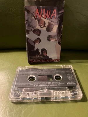 NWA - Straight Outta Compton Cassette Tape Ruthless Records 1988 Original VG+ - Image 1 of 2