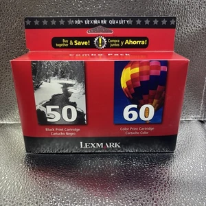 Original Lexmark 50 & 60 Combo Pack Neu, Versiegelt - Bild 1 von 4