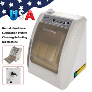 Máquina de engrase limpiadora de sistema de lubricación de mantenimiento de piezas de mano automática dental - Imagen 1 de 24