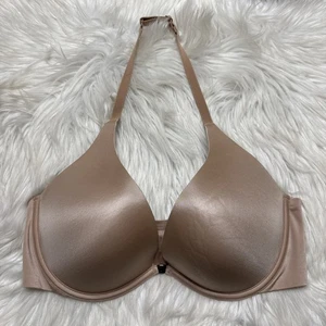 Sujetador Victoria’s Secret 36D Frontal Cierre Magnético Halter Push-Up Nude 36 D - Imagen 1 de 7