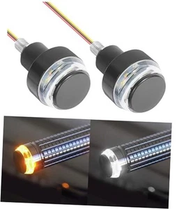 2 Stück Motorrad Blinker, Autozubehör Lenkerendenblinker, Motorrad  - Bild 1 von 8