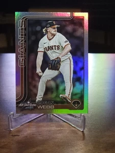 Actualización Topps 2025 #ASG-48 Logan Webb All Star Game Foil - Gigantes de San Francisco - Imagen 1 de 2