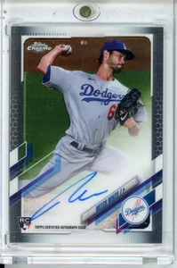 2021 Topps Chrome #RA-MW Mitch White Rookie Autographs - Bild 1 von 2