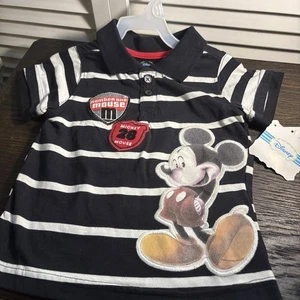DISNEY BABY SHIRT 24 Month Boy OFFICIAL AUTHENTIC EXCLUSIVE Mickey Mouse NEW TAG - Picture 1 of 6
