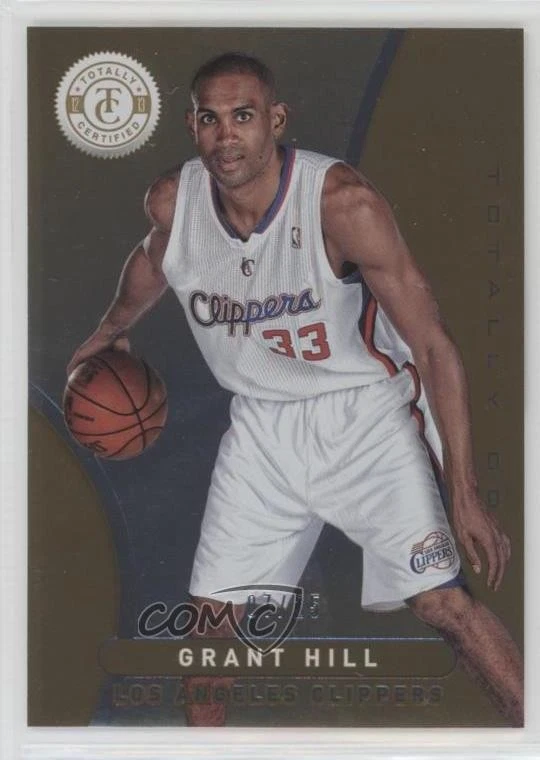 2012-13 Totally Certified Totally Gold /25 Grant Hill #222 HOF - Image 1 of 2