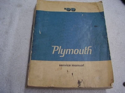 Plymouth Barracuda Fury GTX 1967 Valiant Satelite manual de tienda original Foto 1 de 4