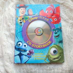 Disney Pixar CD Storybook Finding Nemo Toy Story Monsters Inc A Bug's Life - Picture 1 of 12