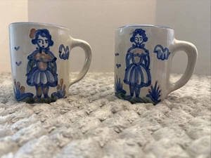 M.A. Hadley mugs - 2 - Farmers Wife- Hand Painted- The End - Picture 1 of 6