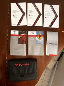 2024 Toyota Camry XSE Owner’s Manual - Complete Set - Picture 1 of 1