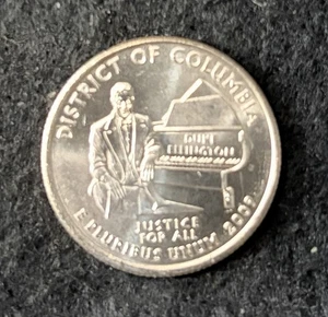 2009 P District Colum, U.S Territory State Quarter Circulated Free Shipping - Picture 1 of 2