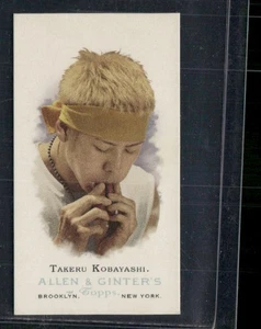 2006 Topps Allen & Ginter #312 Takeru Kobayashi Mini Nathan's Hot Dog Legend - Imagen 1 de 2