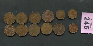Set of 12 coins of Channel Island and Isle of Man - Picture 1 of 2