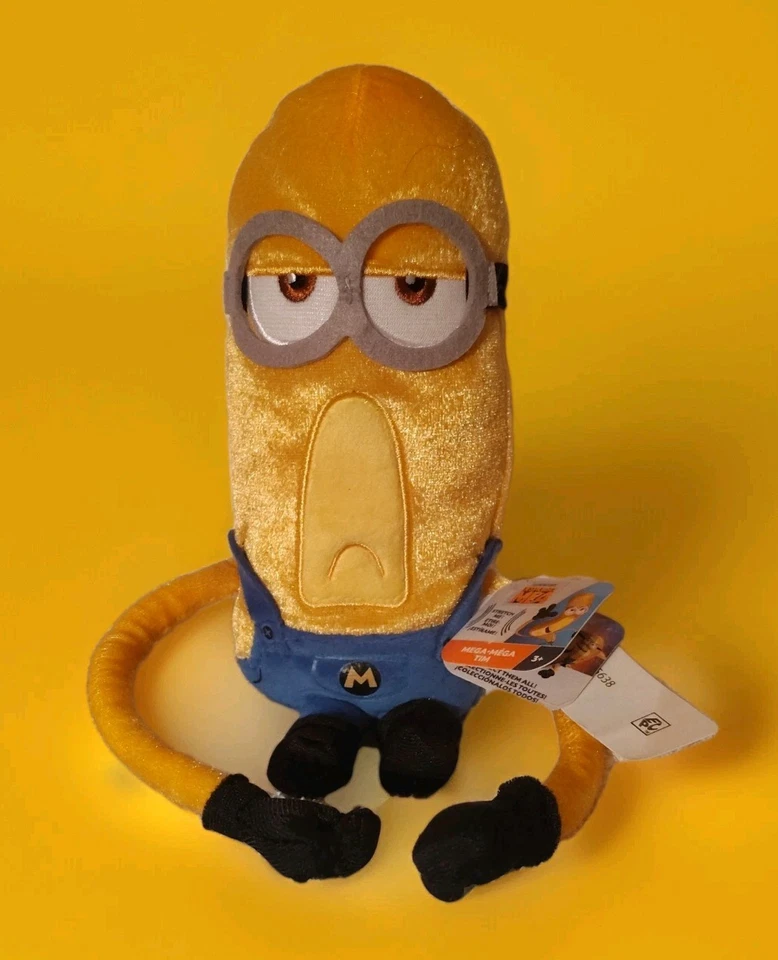 MINIONS Despicable Me 4 Mega TIM Stretch Plush 8” Just Play Illumination