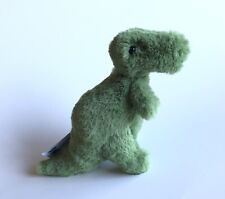 Jellycat Mini Fossilly T-Rex Plush Stuffed Animal Toy Green Dinosaur