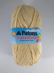 Patons CANADIANA Yarn - Acrylic Oatmeal #105 NEW - Picture 1 of 2