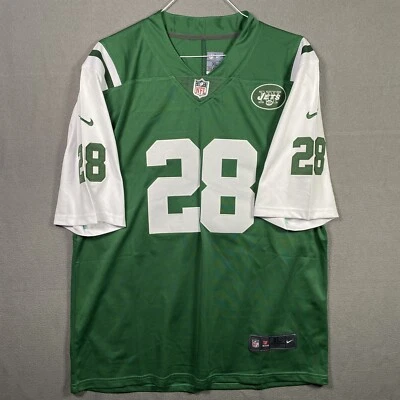 Camiseta deportiva Nike Throwback Curtis Martin NY Jets Nike On Field para hombre extra grande XL Foto 1 de 4