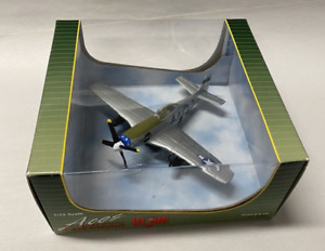 Hasbro GI Joe Aces 1/72 scale Fighters of WWII P-51D Mustang Diecast Airplane