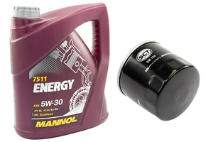 5Liter Motoröl Set Ölfilter SM134 5W30 für Hyundai KIA Mazda Nissan Renault Smar - Bild 1 von 4