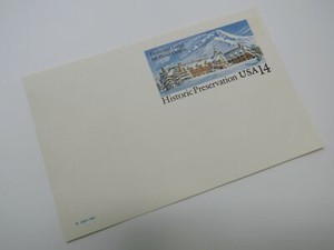 USPS Scott UX119 14c Timberline Lodge VG/F (Very Good/Fine) Postal Card