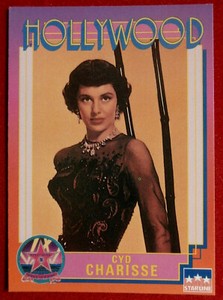 Hollywood Walk Of Fame - Card #062 - Cyd Charisse - Starline 1991