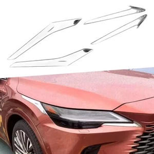 Chrome Front Headlight Cover Trim For Lexus RX 350h 450h 2023-2024 Accessories - Picture 1 of 6