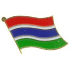 GAMBIA NATIONAL COUNTRY WORLD FLAG LAPEL PIN