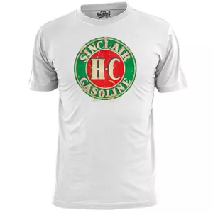 Camiseta de Colección Para Hombres Sinclair HC Gasolina Envejecida Aceite Gasolina Coches - Imagen 1 de 2