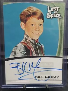 2004 Fantasy Worlds Of Irwin Allen BILL MUMY A1 Autograph Card Will Robinson SSP - Picture 1 of 7