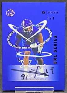 2024 ONIT JACKSONS ONE SERIES AUTO AHMED HASSANEIN BOISE TRUE 1/1 - Picture 1 of 2