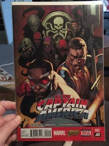 ALL-NEW CAPTAIN AMERICA #2 (2015) 1ST PRINTING MARVEL AVENGERS SAM WILSON FALCON - Picture 1 of 1