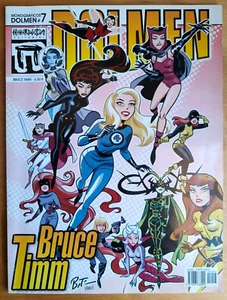 🔥 BRUCE TIMM RARE Spanish Sketchbook 2004 Dolmen LIMITED EDITION Marvel Babes - Picture 1 of 7