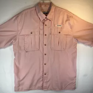 Magellan Outdoors Men's Fishing Shirt, Short Sleeve Button-Down Fish Gear Top - Picture 1 of 11