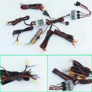 1 Set Lamp System for 1/14 Tamiya Truck Trailer Scania 770s Benz MAN King Hauler - Picture 1 of 12