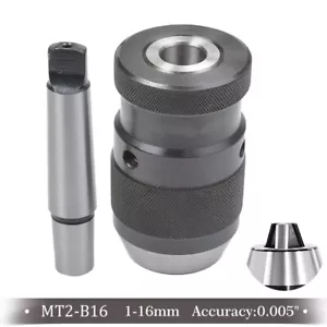 Bohrfutter Bare Schnellspannbohrfutter 1-16 mm Schnellspann + Kegeldorn MK 2 - Bild 1 von 17