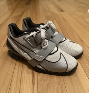 Nike Romaleos 4 SE Weightlifting Shoes Wolf Grey Dust FZ8663-100 Men's Size 10 - Picture 1 of 9