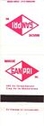 Cap-de-la-Madeleine Québec Canada Marche Sanpri Inc., Housse de livre d'allumettes vintage