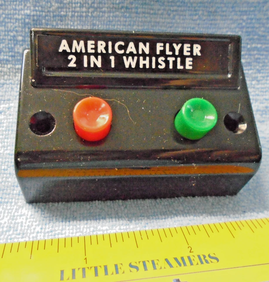 AMERICAN FLYER  2 IN 1 WHISTLE 2 BUTTON CONTROL    NEW REPRO  XA10961N - Image 1 of 1