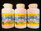 Coq-10 Q10, Ubiquinone 300Mg Antiaging, Cardio Made In Usa - 300 (3X100)Capsules