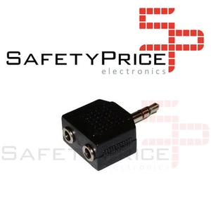 Multiplicador Jack Estéreo 3.5mm 1 Conector a 2 Conectores REF713 - Imagen 1 de 4