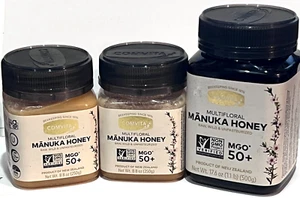 Comvita Manuka Honey MGO 50+ Raw Wild Unpasteurized 1 PACK 17.6 +2 PACK+ 8.8 OZ - Picture 1 of 2