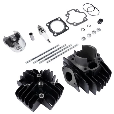 New Cylinder Barrel Kit for Yamaha PW50 Big Bore 60cc LK-CGK-PW60 Head Piston - Image 1 of 4