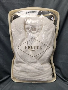 Frette Essential Unito Shawl Collar Bathrobe 100% Cotton Size M NEW WITH TAGS! - Picture 1 of 7