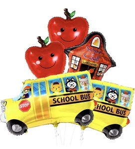 KatchOn, Big Back To School Balloons Set - Pack of 5 - Picture 1 of 6