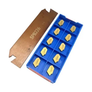 SPB 26-2 2mm Parting Grooving Cut-Off Tool Holder For SMBB**26+10Pcs GTN-2 SP200 - Picture 1 of 3
