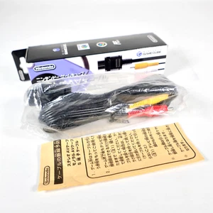 Cable AV Nintendo Gamecube GC Officiel SHVC-008 Jap Japan 1 - Imagen 1 de 8