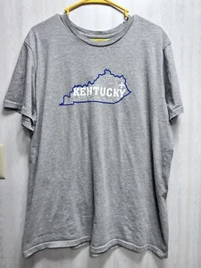 Gray Kentucky Tee Sz XL Derby, Basketball, Thoroughbred, Bluegrass, Bourbon. - Picture 1 of 4