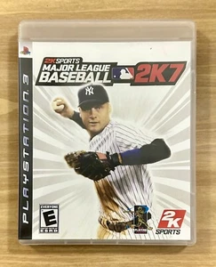 PS3 ~ Major League Baseball 2K7 ~ 2K Sports ~ E ~ 1+ Players ~ 2007 ~ !L⚾️⚾️K! - Picture 1 of 6