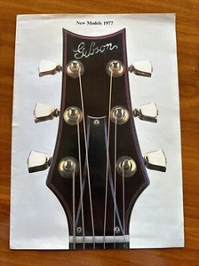 Gibson Guitars Vintage Brochure New Models 1977 - Picture 1 of 3