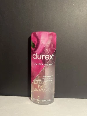 Lubricante con sabor a cereza descarada Durex Play * Lubricante sexual a base de agua 3,38 fl. oz Foto 1 de 3
